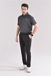 Moderno Cationic Grey Golf Polo